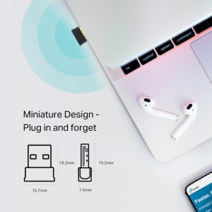 TP-Link Archer T2UB Nano AC600 USB 2.0 Wi-Fi Bluetooth 4.2 USB Adapter