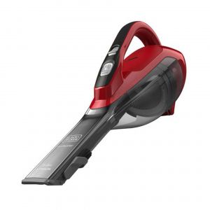 Black&Decker DVA315J Cordless Handheld Vacuum Cleaner, 16.2 Watt, Red Black - 