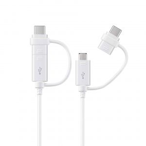 Samsung EP-DG930DWEGWW Type-C & Micro USB Combo Cable 1.5M-White