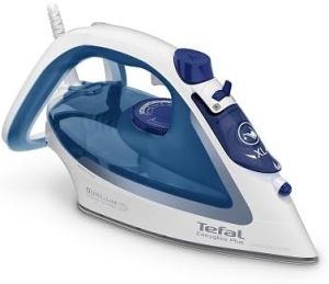Tefal Easygliss Plus Steam Iron, 2700 Watt, Blue - FV5751E0 