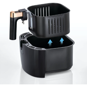 Black & Decker AF5539-B5 Digital Air Fryer, 5.5L Pan/3.9L detachable food basket