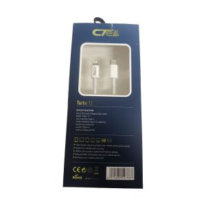 Cell Tel Turbo 12 Type C to Lightning Cable - 2M