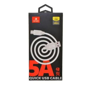 Genai C25 Cable Type C quick 1.2M/5.0A