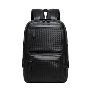 Rahala GLD 116 Leather Backpack 15.6 Inch-Black