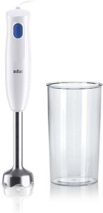 Braun MQ10.001MWH MultiQuick 1 Hand Blender, 450 Watt, White 