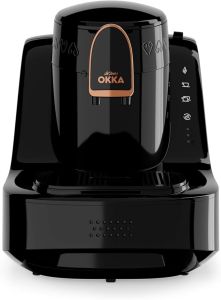 Okka Elite Automatic Turkish Coffee Machine BLACK-COPPER