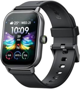 Oraimo OSW-805 Watch 5 Smart Watch- Light Chrome- Black