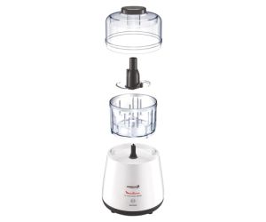 Moulinex Moulinette Chopper with Blender, 1000 watt, 500 ml Chopper, 1.5 liters jar capacity - DPA241