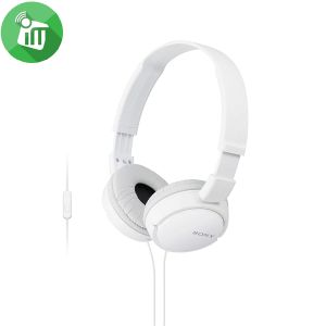 Sony ZX110AP Headphone w/ mic - Black 